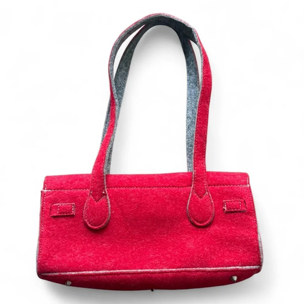 Unique Vintage silver red west
